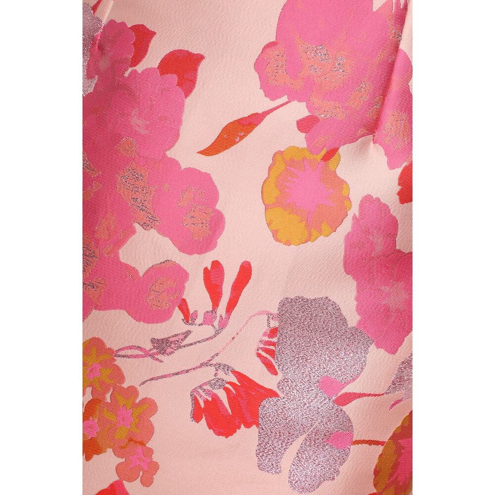 Lulu's Pink Floral Puff-Sleeve Mini Dress - Picture 5 of 13